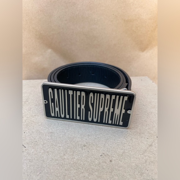 Supreme | Accessories | Supreme X Jean Paul Gaultier Black Leather